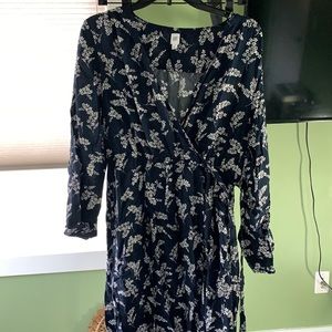 Gap wrap floral dress S